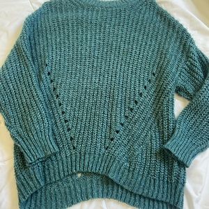 Teal American Eagle sweater